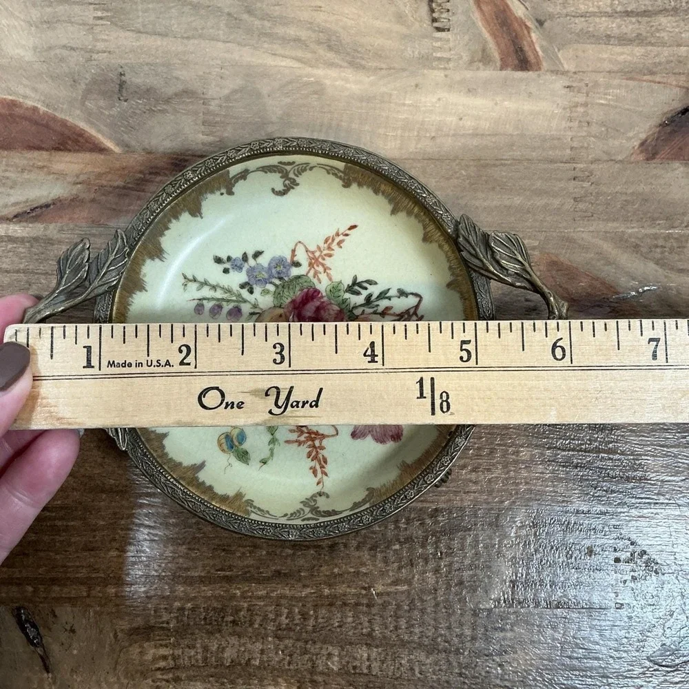 N/A brass floral originally